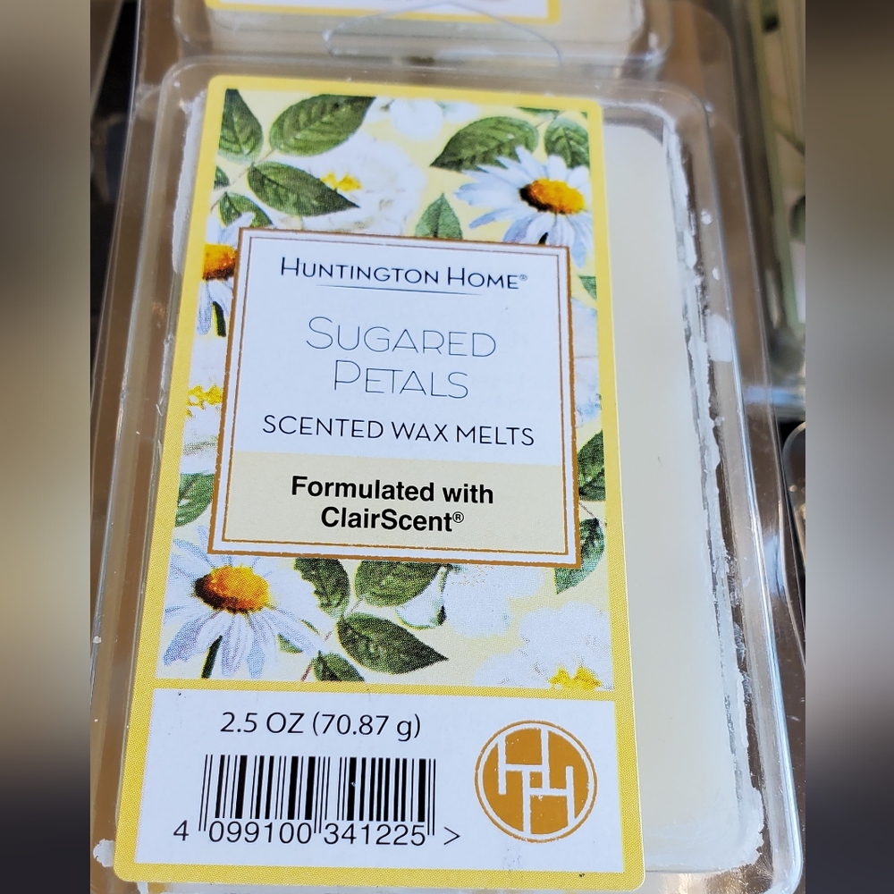 Huntington Home Scented Wax Melts Sugared Petals New